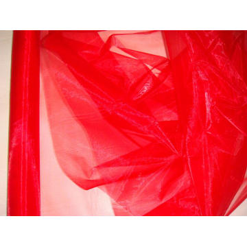 Várias cores organza organdi tecido